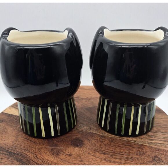 Two Threshold Ceramic Dog Planter Planters - Picture 6 of 9